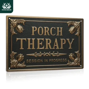 Vintage metallic Porch Decor / Wall Art for Home / Farmhouse