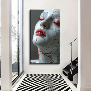 Framed wall art canvas painting